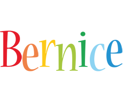 Bernice birthday logo
