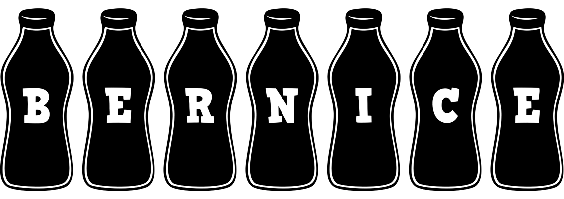 Bernice bottle logo