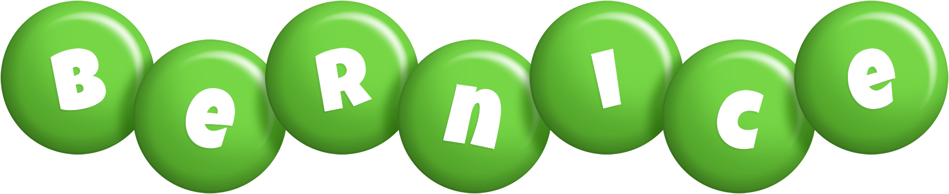 Bernice candy-green logo