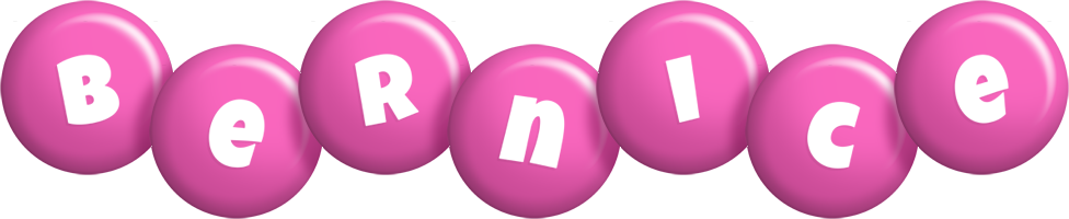 Bernice candy-pink logo