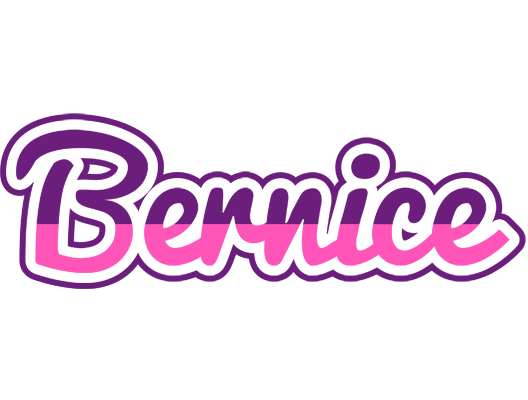 Bernice cheerful logo