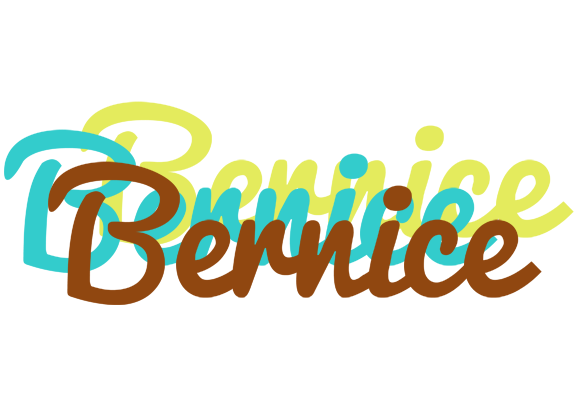 Bernice cupcake logo