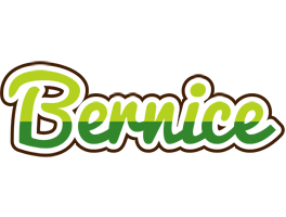 Bernice golfing logo