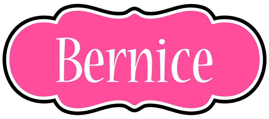 Bernice invitation logo
