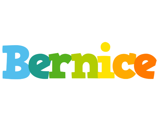 Bernice rainbows logo