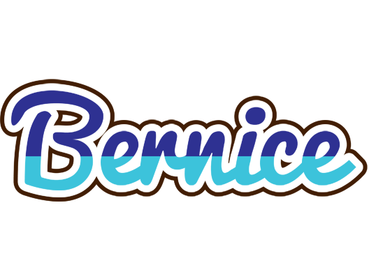Bernice raining logo