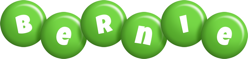 Bernie candy-green logo