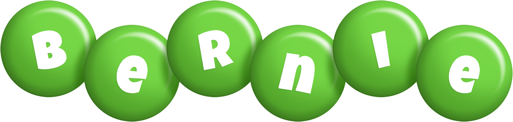 Bernie candy-green logo