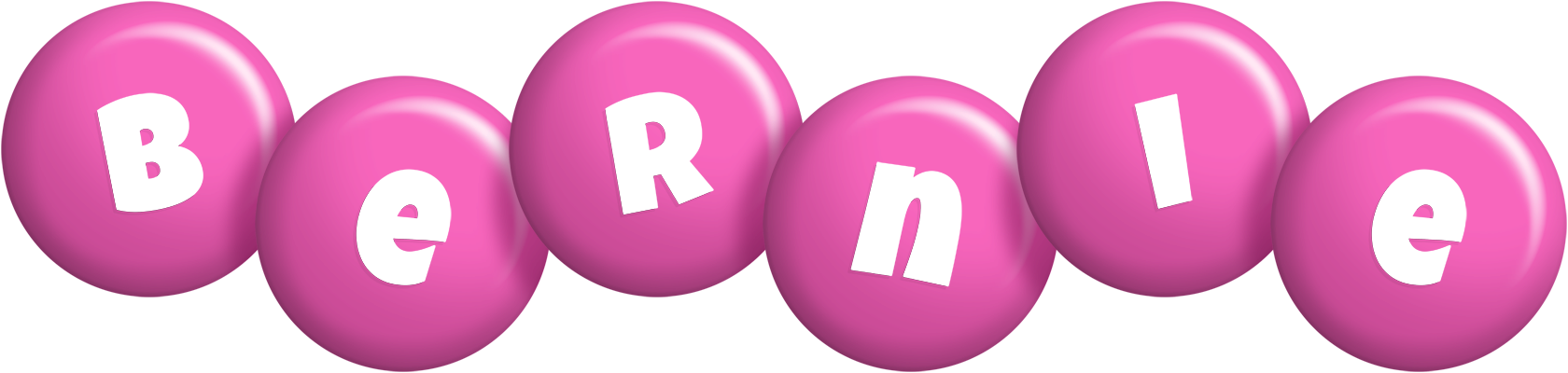 Bernie candy-pink logo