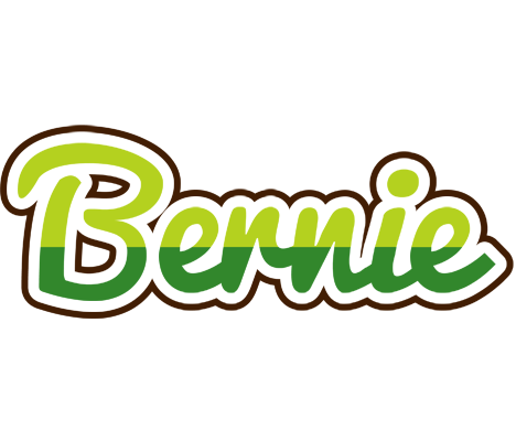 Bernie golfing logo