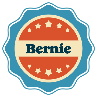 Bernie labels logo