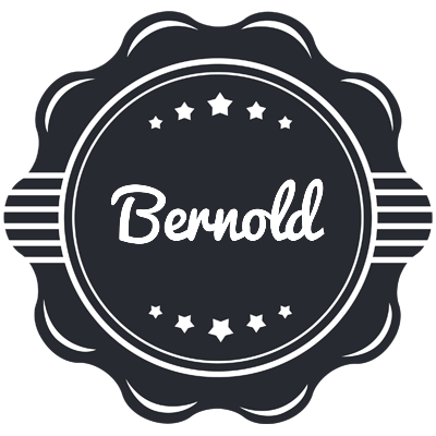 Bernold badge logo