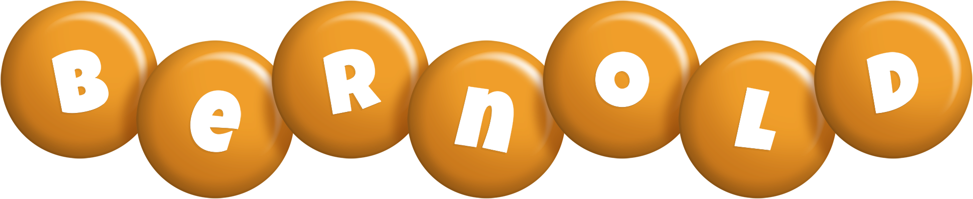 Bernold candy-orange logo