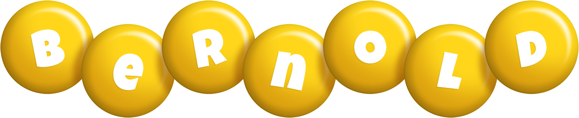 Bernold candy-yellow logo