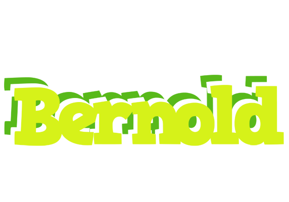 Bernold citrus logo