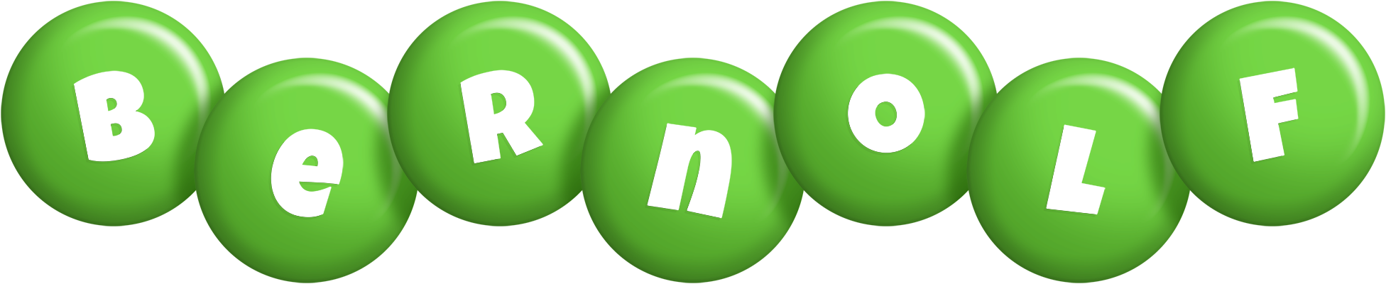 Bernolf candy-green logo