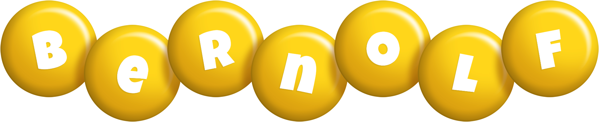 Bernolf candy-yellow logo