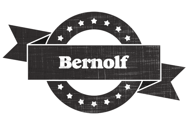 Bernolf grunge logo