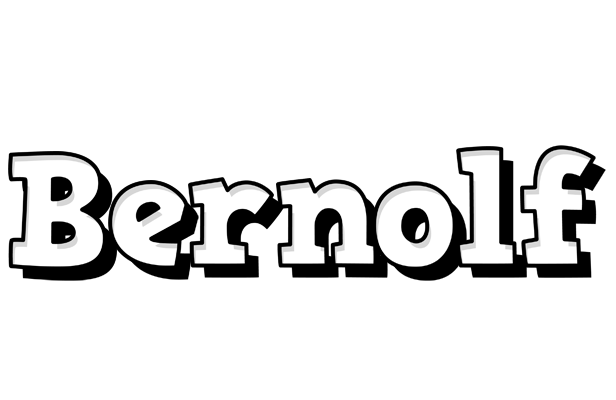 Bernolf snowing logo