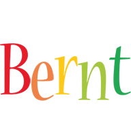 Bernt birthday logo