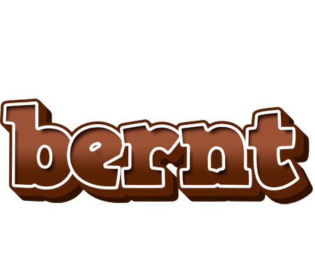 Bernt brownie logo