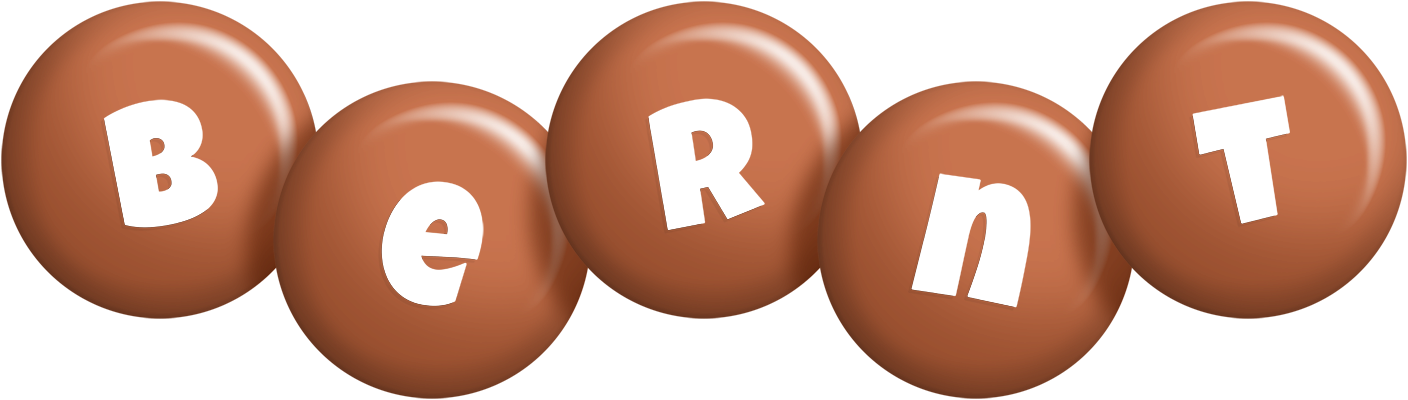 Bernt candy-brown logo