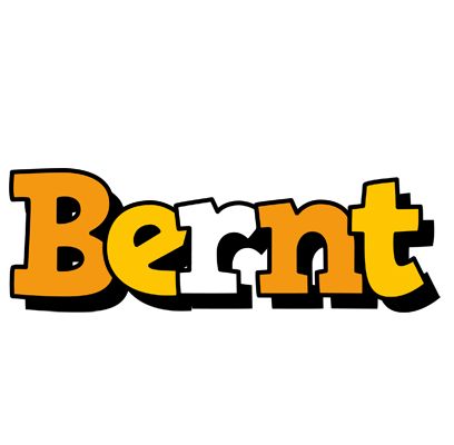 Bernt cartoon logo