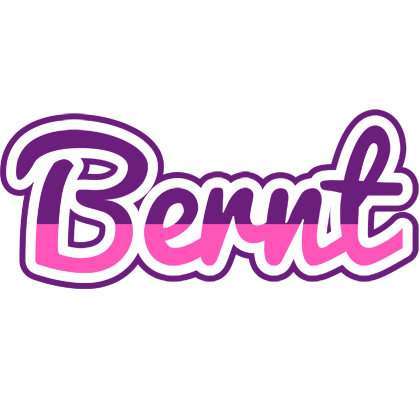 Bernt cheerful logo
