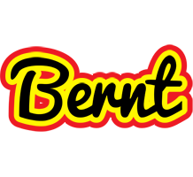 Bernt flaming logo