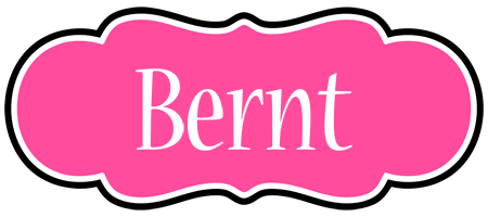 Bernt invitation logo