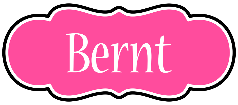 Bernt invitation logo