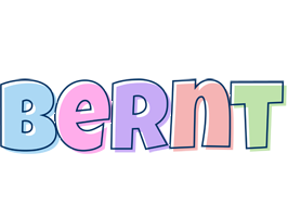 Bernt pastel logo