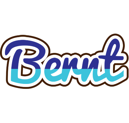 Bernt raining logo
