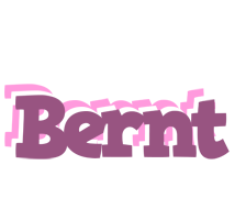 Bernt relaxing logo