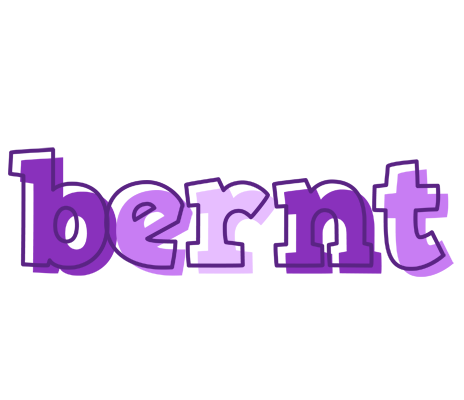 Bernt sensual logo
