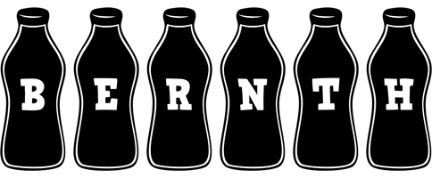 Bernth bottle logo