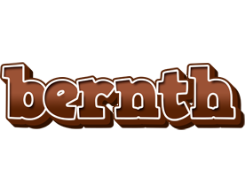 Bernth brownie logo