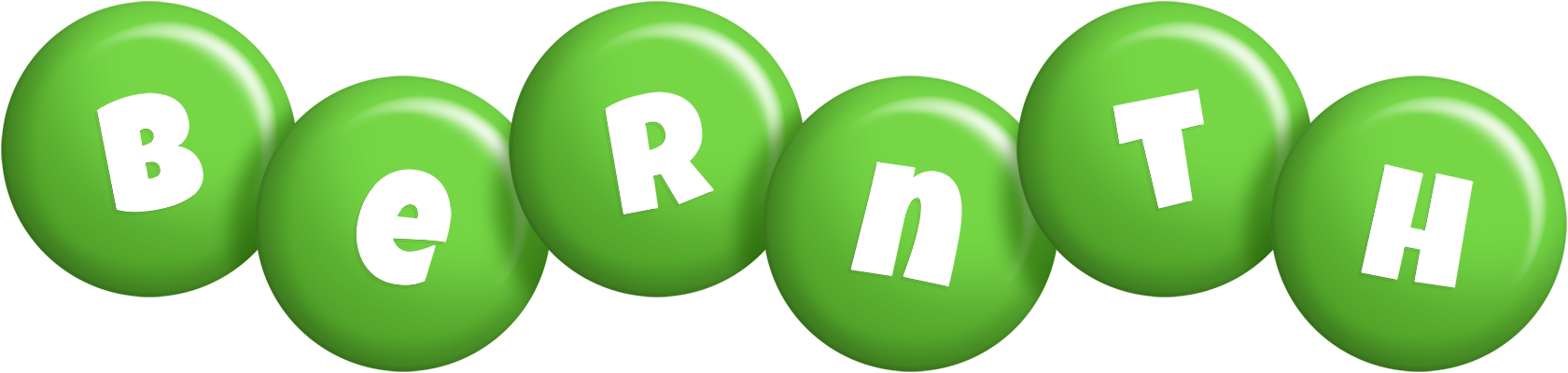 Bernth candy-green logo