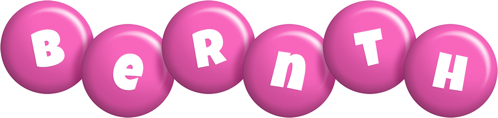 Bernth candy-pink logo
