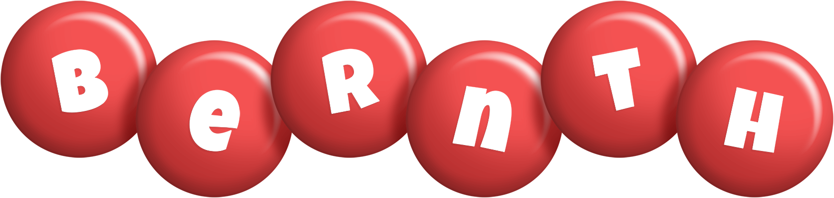 Bernth candy-red logo