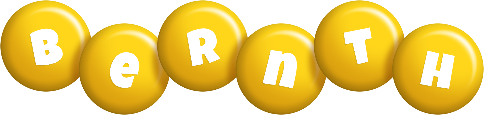 Bernth candy-yellow logo