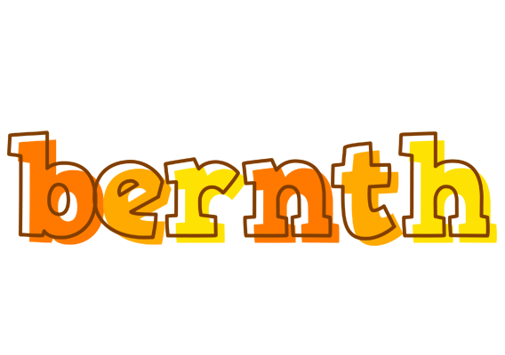 Bernth desert logo