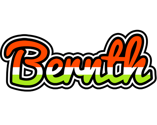 Bernth exotic logo