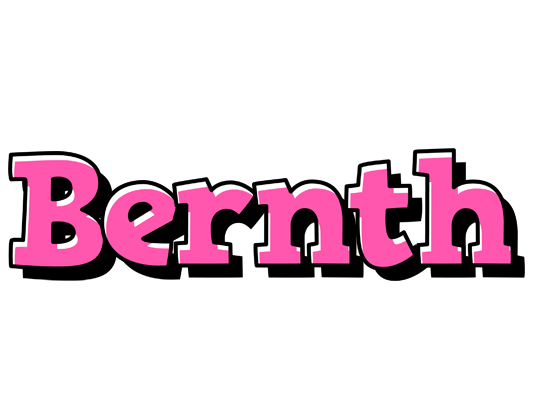 Bernth girlish logo