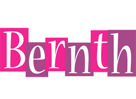 Bernth whine logo