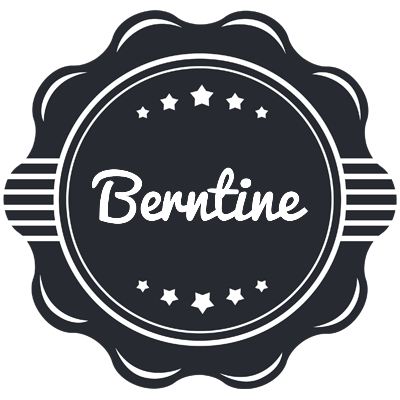 Berntine badge logo