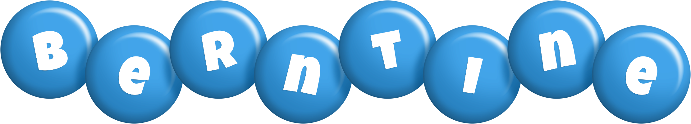 Berntine candy-blue logo