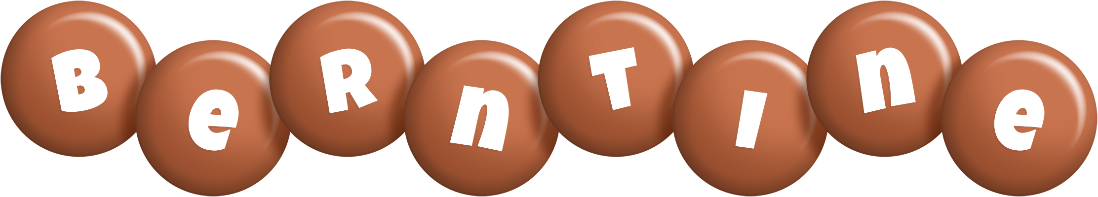 Berntine candy-brown logo