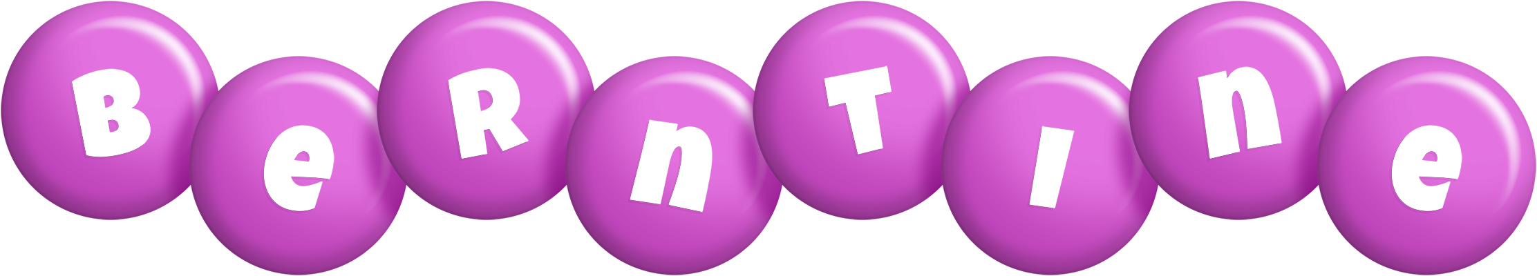 Berntine candy-purple logo