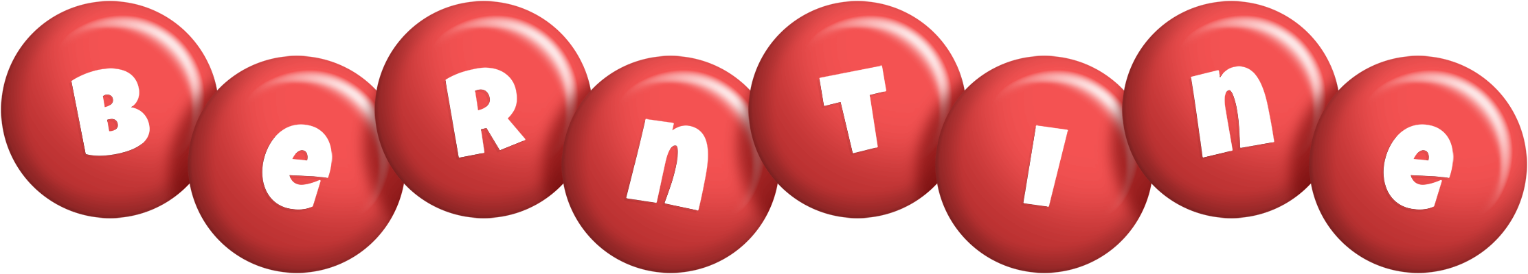 Berntine candy-red logo